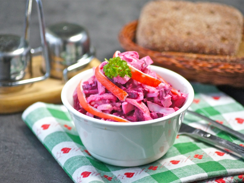 Салат «Фламинго», рецепт с фото