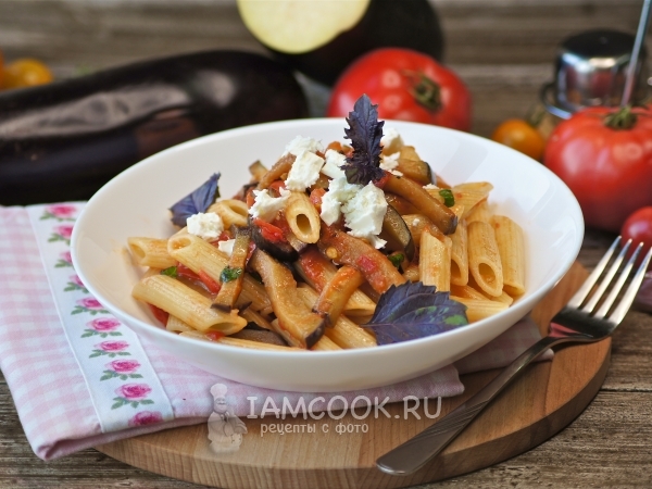 Паста Алла Норма, рецепт с фото