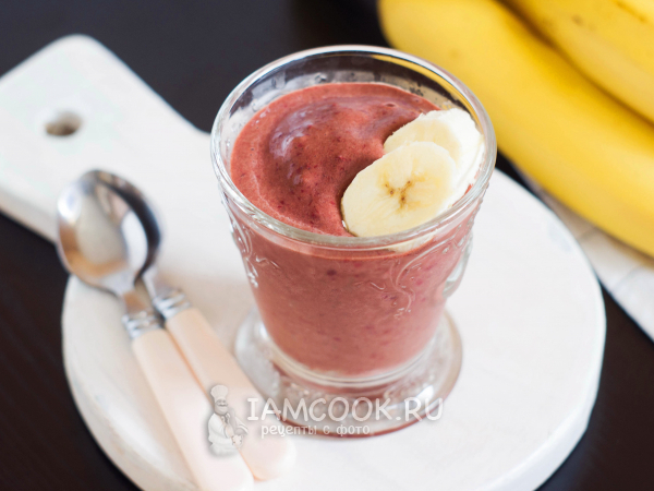 Вишневый смузи, рецепт с фото