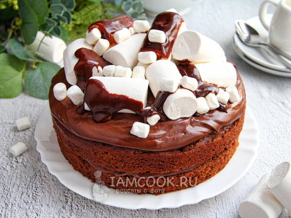 Торт с кока-колой, рецепт с фото