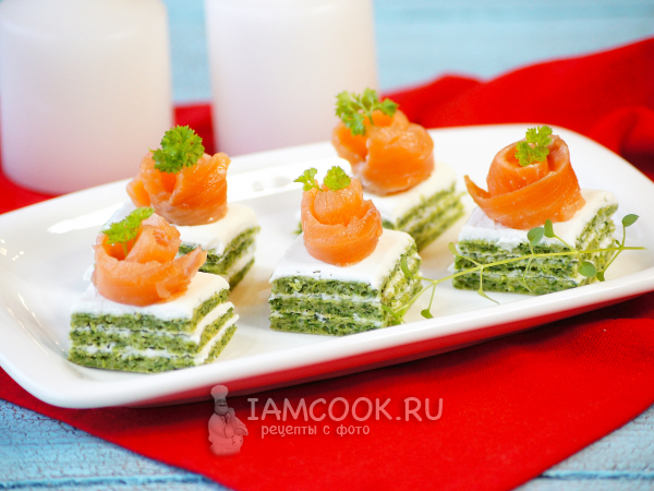 Закусочные пирожные, рецепт с фото