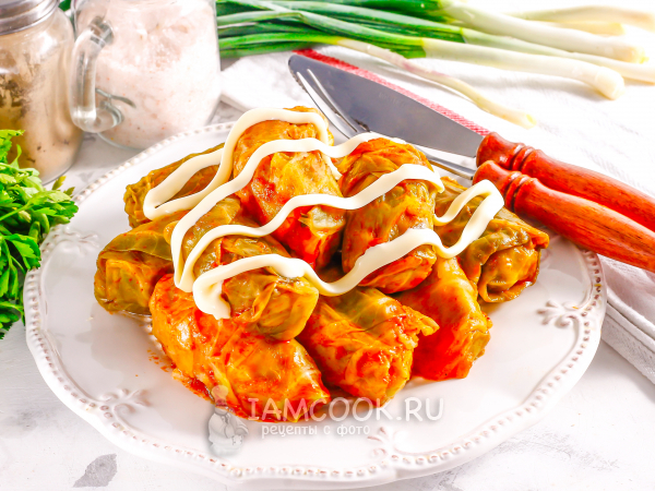 Голубцы из баранины и молодой капусты, рецепт с фото