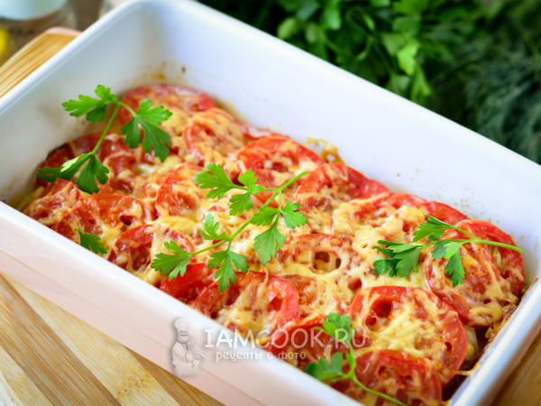 Кабачки по-французски в духовке, рецепт с фото