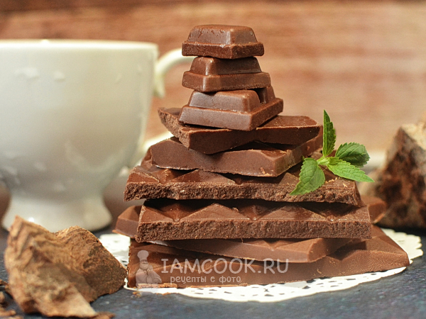 Молочный шоколад в домашних условиях, рецепт с фото