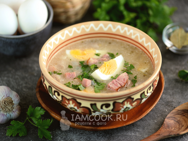 Журек (польский суп), рецепт с фото