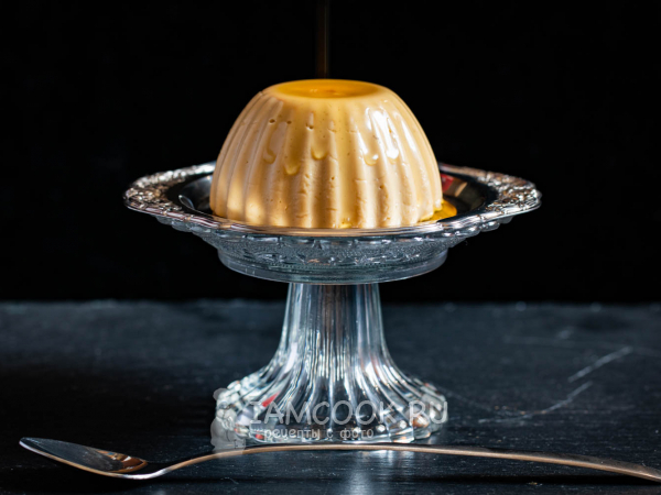 Сливочный пудинг, рецепт с фото