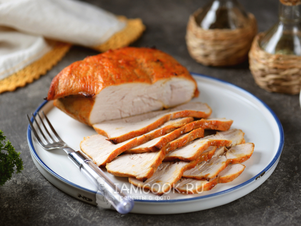 Индейка в горчично-медовом соусе в духовке, рецепт с фото