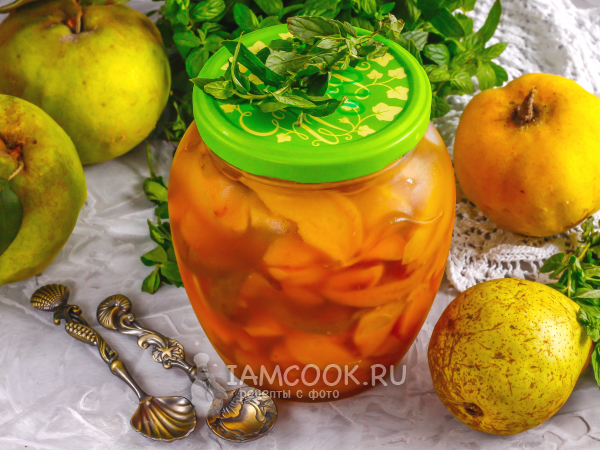 Варенье из айвы и груши, рецепт с фото