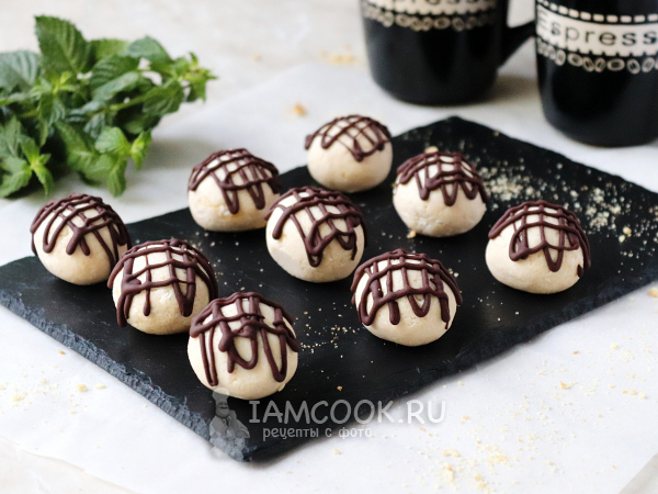 Конфеты «Ленивый чизкейк», рецепт с фото