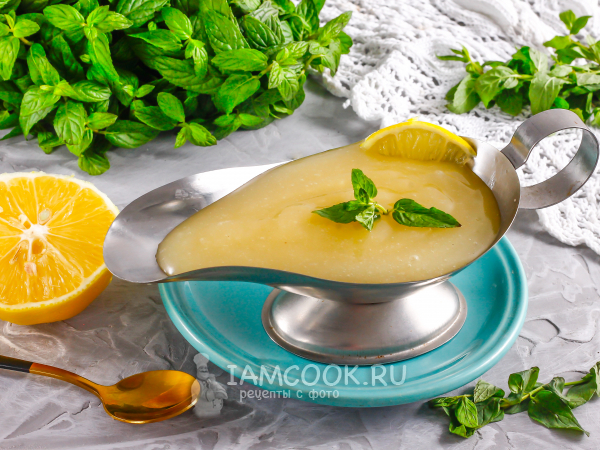 Лимонный курд без яиц, рецепт с фото