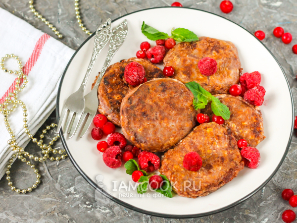 Шоколадные сырники, рецепт с фото