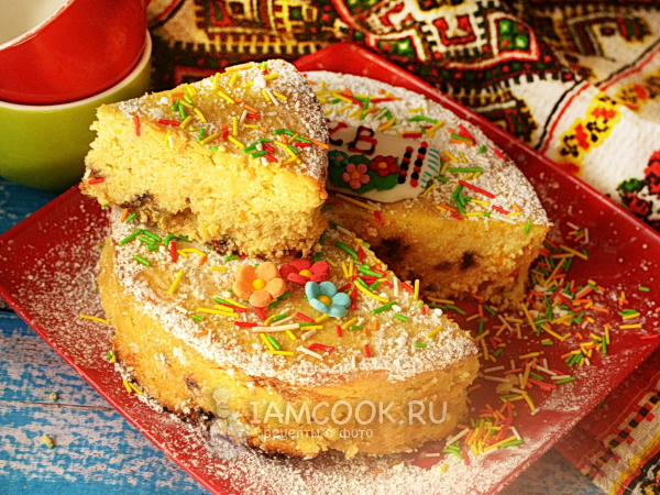 Творожная пасха в духовке, рецепт с фото