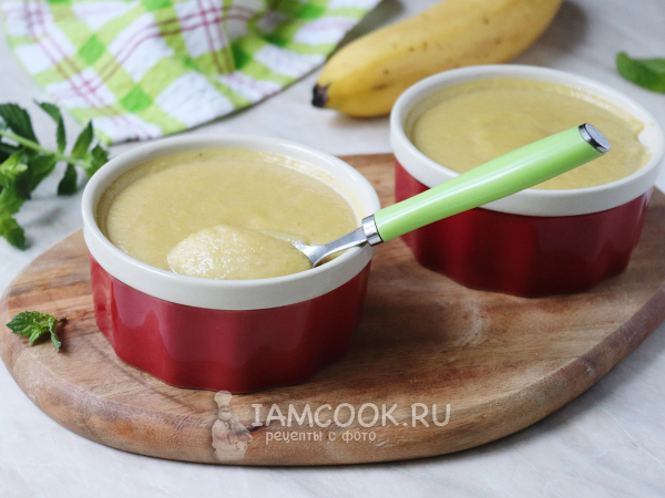 Банановый курд, рецепт с фото
