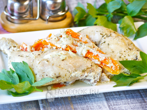 Тушеные окорочка в мультиварке, рецепт с фото