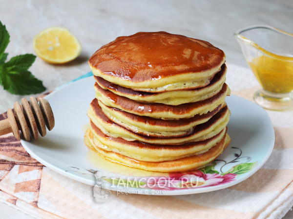 Панкейки на йогурте, рецепт с фото