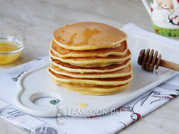 Панкейки на сыворотке, рецепт с фото