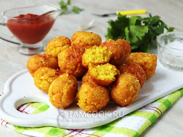 Фалафель из фасоли, рецепт с фото