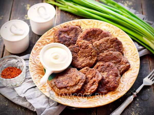 Печеночные оладьи из куриной печени без яиц, рецепт с фото