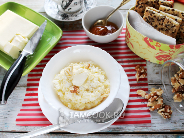 Каша «Дружба» в микроволновке, рецепт с фото