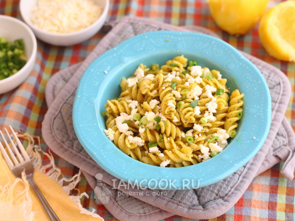 Лимонная паста, рецепт с фото