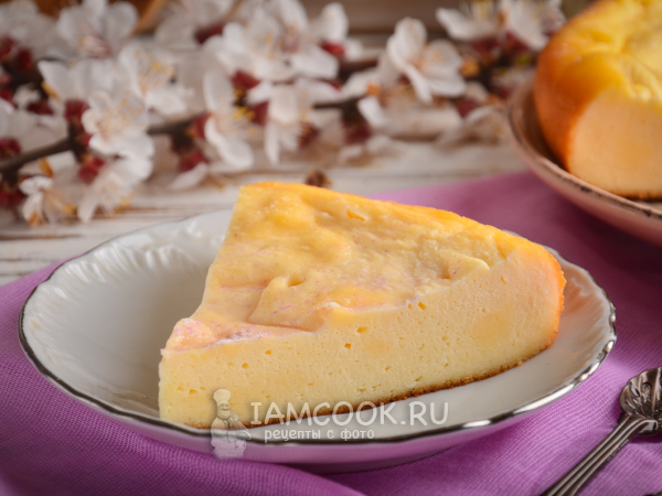 Творожный пудинг в мультиварке, рецепт с фото