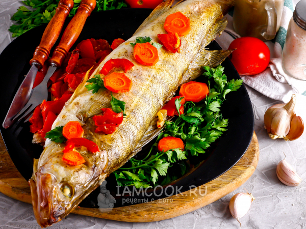 Судак по-королевски, рецепт с фото