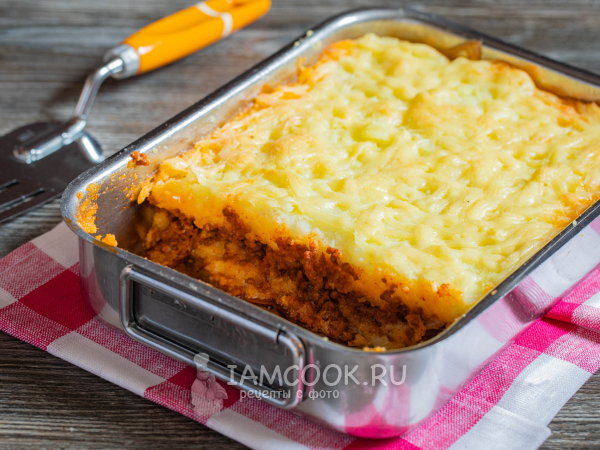 Полента с фаршем, рецепт с фото