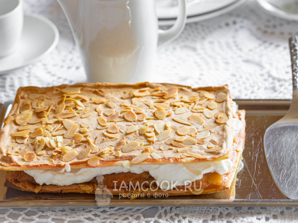 Торт с ревенем, рецепт с фото