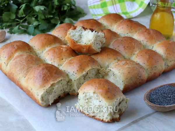 Пампушки с маком, рецепт с фото