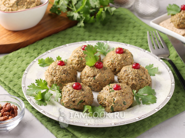 Пхали из баклажанов, рецепт с фото