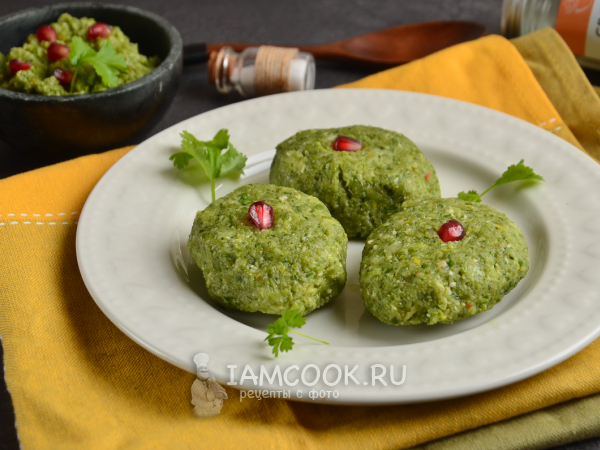 Пхали из стручковой фасоли, рецепт с фото