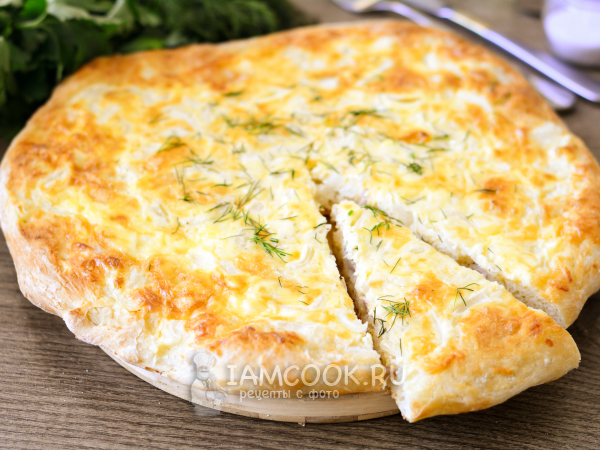 Белая пицца, рецепт с фото
