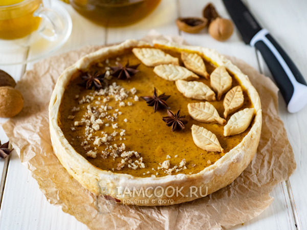 Американский тыквенный пай, рецепт с фото