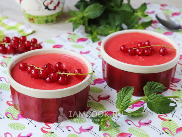 Курд из красной смородины, рецепт с фото