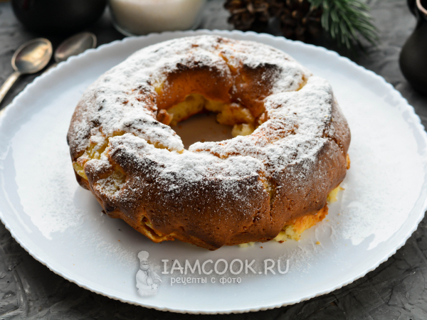 Кекс с консервированным ананасом, рецепт с фото