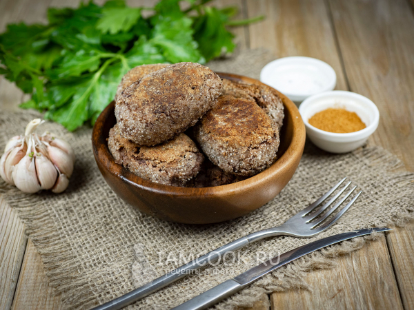 Котлеты из фасоли с сыром, рецепт с фото