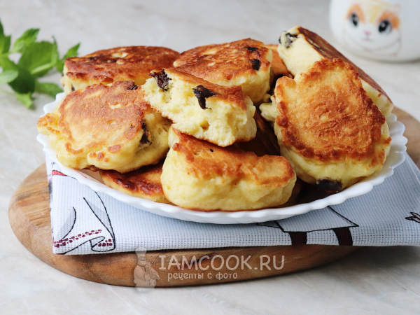 Оладьи с черносливом, рецепт с фото