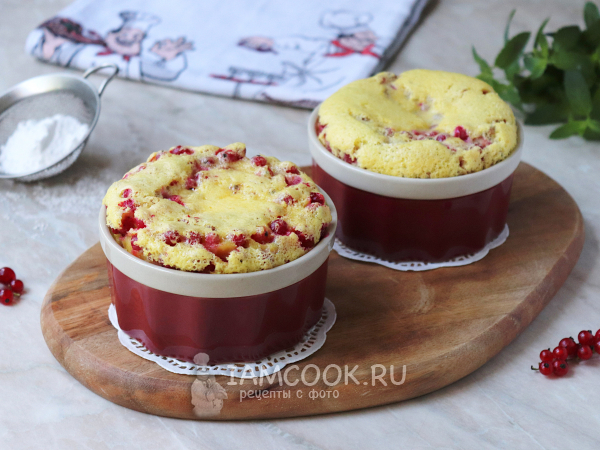 Клафути со смородиной, рецепт с фото