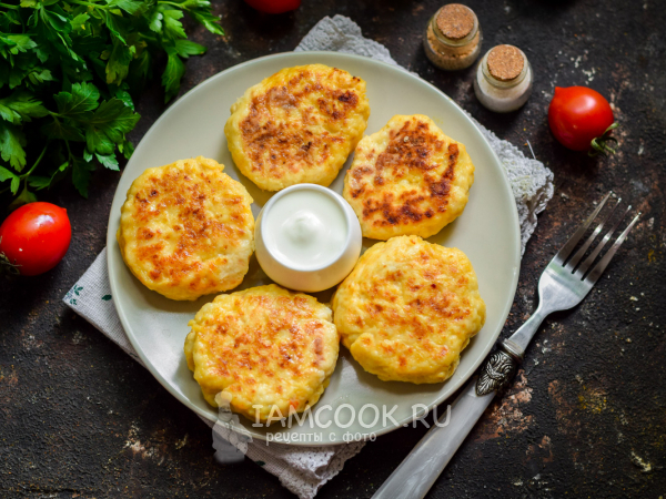 Куриные котлеты со сливочным сыром, рецепт с фото