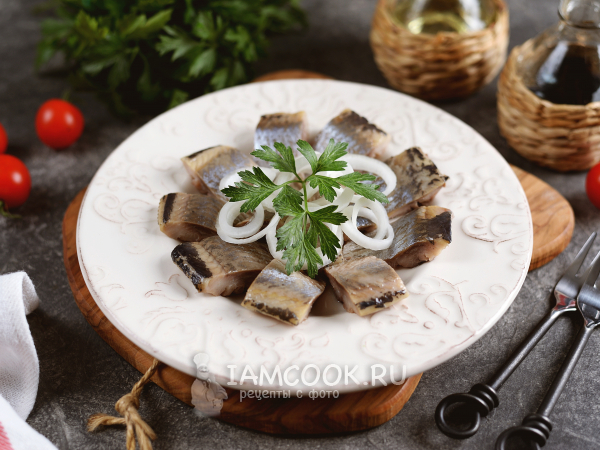 Селедка в винном соусе (исландская кухня), рецепт с фото
