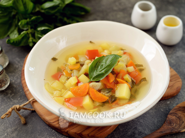 Суп из ревеня, рецепт с фото