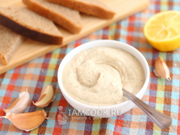 Майонез из фасоли, рецепт с фото