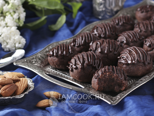 Мокрое шоколадное печенье, рецепт с фото