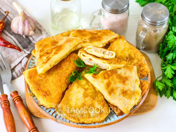 Бендерики с мясом, рецепт с фото