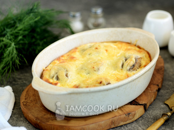 Рыба по-французски с картошкой, рецепт с фото