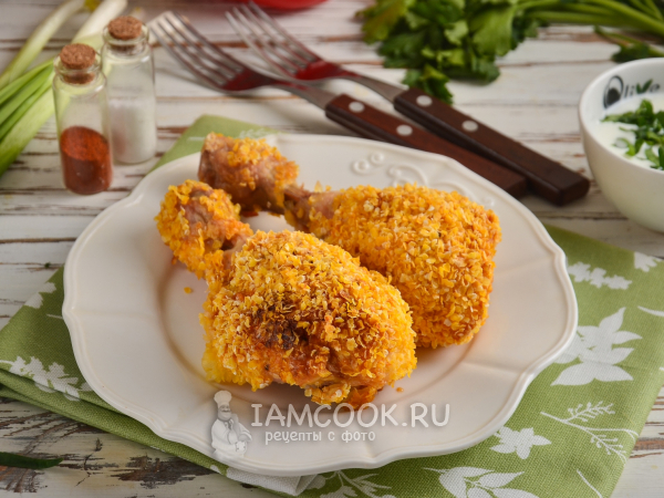 Острые куриные ножки как в KFC, рецепт с фото