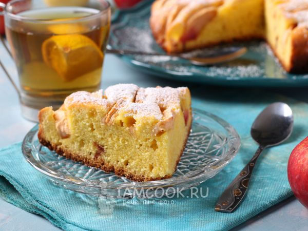 Бретонский яблочный пирог, рецепт с фото