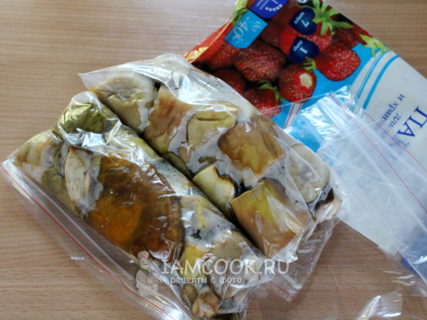 Замороженные белые грибы на зиму, рецепт с фото