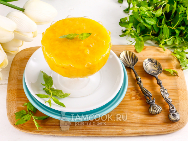 Персиковый курд, рецепт с фото