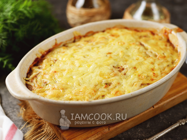 Запеканка из кабачков с гречкой в духовке, рецепт с фото